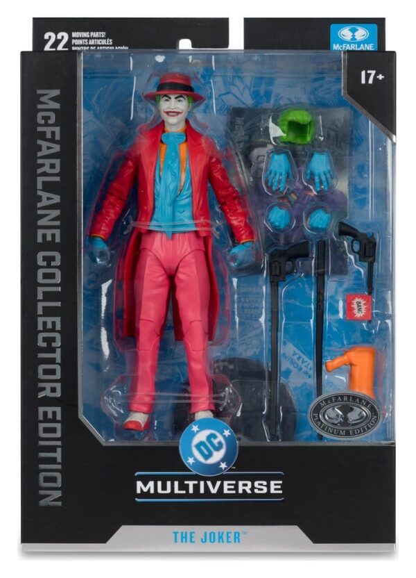 DC Multiverse Collector Edition Akció Figura The Joker (Batman) (Collectors Edition #57) 18 cm