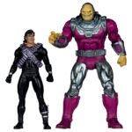 DC Multiverse Megafig Akció Figura 2-Pack Mongul vs Superman (Return of Superman) 25 cm
