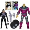 DC Multiverse Megafig Akció Figura 2-Pack Mongul vs Superman (Return of Superman) 25 cm