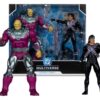 DC Multiverse Megafig Akció Figura 2-Pack Mongul vs Superman (Return of Superman) 25 cm