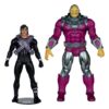 DC Multiverse Megafig Akció Figura 2-Pack Mongul vs Superman (Return of Superman) 25 cm