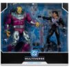 DC Multiverse Megafig Akció Figura 2-Pack Mongul vs Superman (Return of Superman) 25 cm