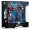 DC Multiverse Megafig Akció Figura 2-Pack Mongul vs Superman (Return of Superman) 25 cm