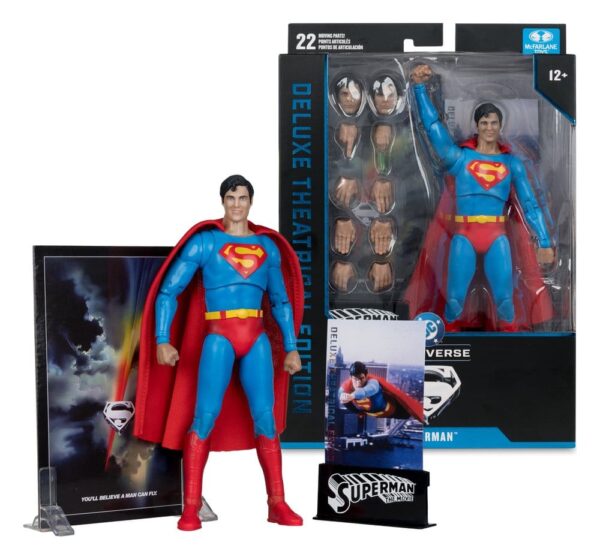 Superman (1978) DC Multiverse Deluxe Theatrical Edition Akció Figura Superman 19 cm