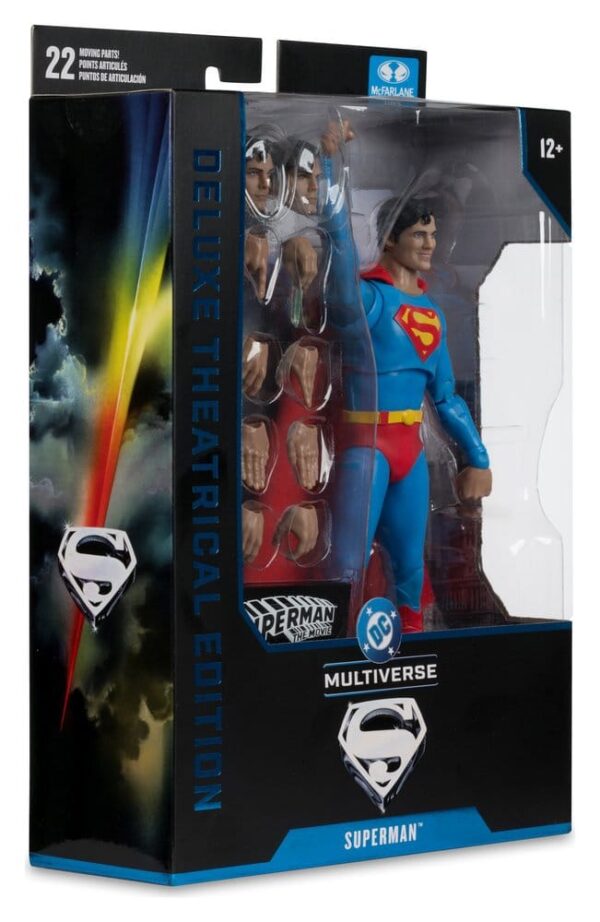 Superman (1978) DC Multiverse Deluxe Theatrical Edition Akció Figura Superman 19 cm