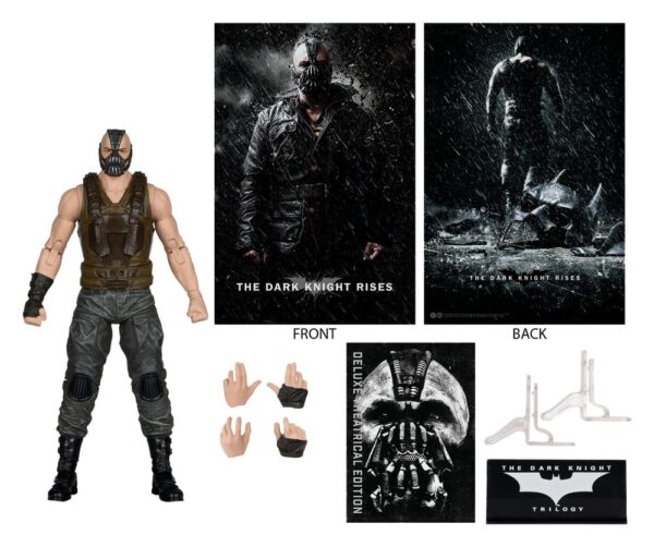The Dark Knight Rises DC Multiverse Deluxe Theatrical Edition Akció Figura Bane 19 cm