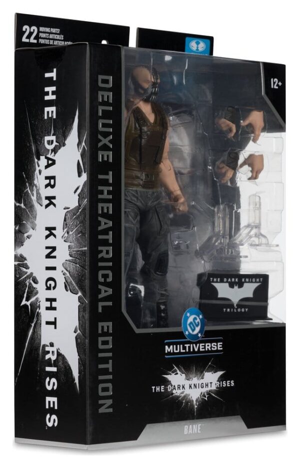 The Dark Knight Rises DC Multiverse Deluxe Theatrical Edition Akció Figura Bane 19 cm