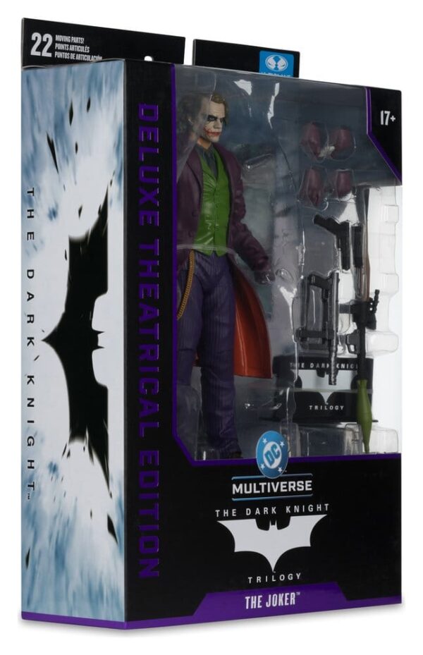 The Dark Knight DC Multiverse Deluxe Theatrical Edition Akció Figura Joker 18 cm