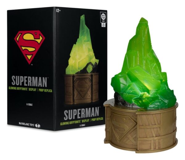 Superman DC Direct Replika 1/1 Kryptonite Display (Gold Label) 18 cm