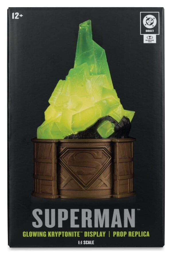 Superman DC Direct Replika 1/1 Kryptonite Display (Gold Label) 18 cm