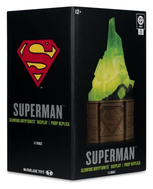 Superman DC Direct Replika 1/1 Kryptonite Display (Gold Label) 18 cm