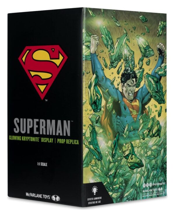 Superman DC Direct Replika 1/1 Kryptonite Display (Gold Label) 18 cm