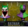 Batman DC Direct Mini Replika 1/3  2-pack Batman Cowls Hush & Knightfall (Jokerized) (Gold Label) 18 cm