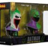 Batman DC Direct Mini Replika 1/3  2-pack Batman Cowls Hush & Knightfall (Jokerized) (Gold Label) 18 cm