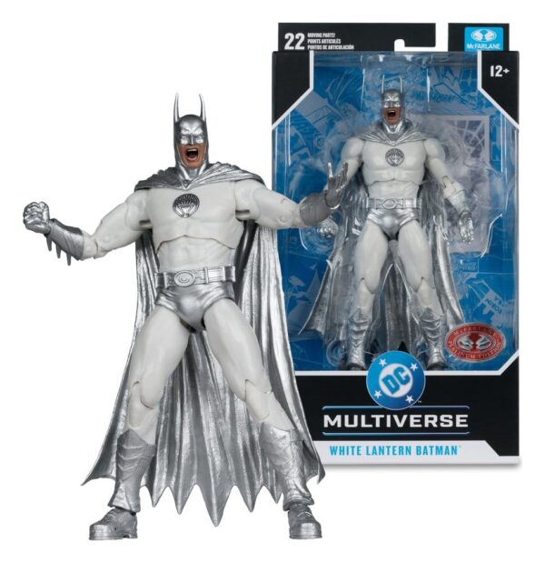 DC Multiverse Akció Figura White Lantern Batman (Brightest Day) (Red Platinum Edition) 18 cm