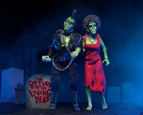 The Return of the Living Dead Clothed Akció Figura Trash & Suicide 20 cm