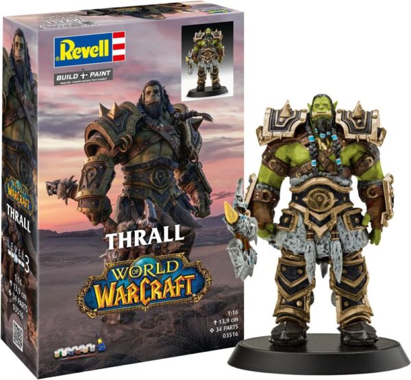 World of Warcraft The Orc Thrall Model Kit Set 1/16