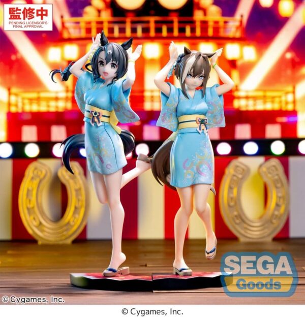 Uma Musume Pretty Derby XStellar PVC Figura Satono Crown: Tracen Ondo 22 cm Uma Musume Pretty Derby XStellar PVC Figura Satono Crown: Tracen Ondo 22 cm