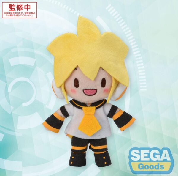 Character Vocal Series 02: Kagamine Rin/Len Fuwa Petit Mini Plüss Figura Kagamine Len (EX) 17 cm