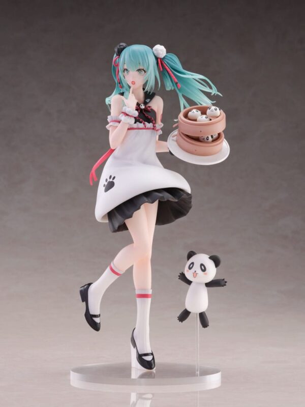 Hatsune Miku SPM PVC Szobor Miku Panda Bun 23 cm Hatsune Miku SPM PVC Szobor Miku Panda Bun 23 cm