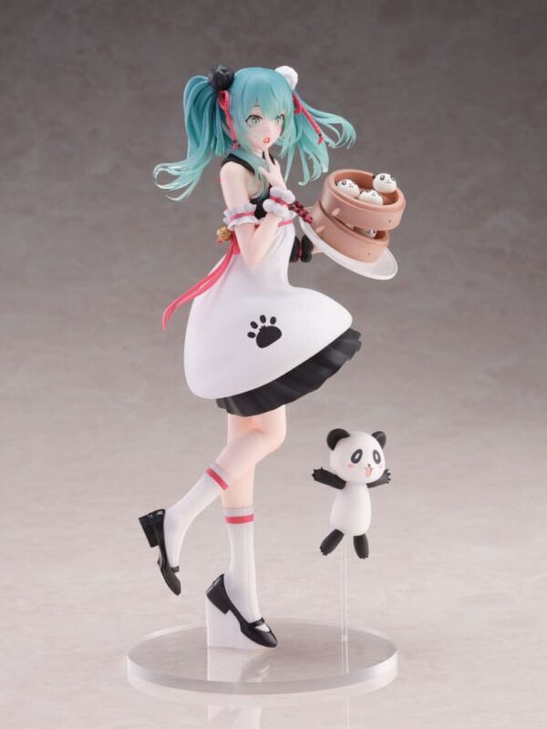 Hatsune Miku SPM PVC Szobor Miku Panda Bun 23 cm Hatsune Miku SPM PVC Szobor Miku Panda Bun 23 cm