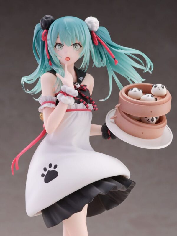 Hatsune Miku SPM PVC Szobor Miku Panda Bun 23 cm Hatsune Miku SPM PVC Szobor Miku Panda Bun 23 cm