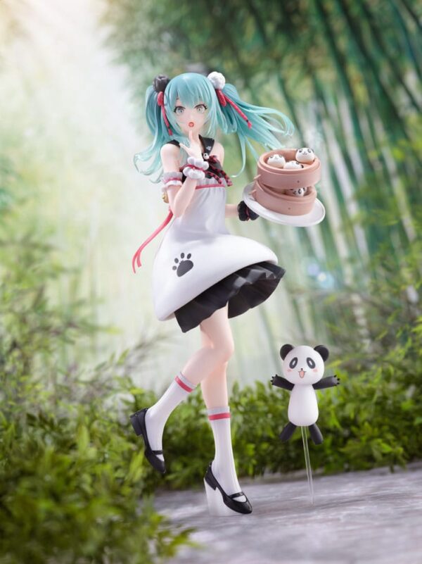 Hatsune Miku SPM PVC Szobor Miku Panda Bun 23 cm Hatsune Miku SPM PVC Szobor Miku Panda Bun 23 cm