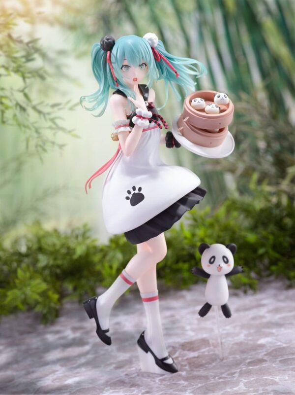 Hatsune Miku SPM PVC Szobor Miku Panda Bun 23 cm Hatsune Miku SPM PVC Szobor Miku Panda Bun 23 cm