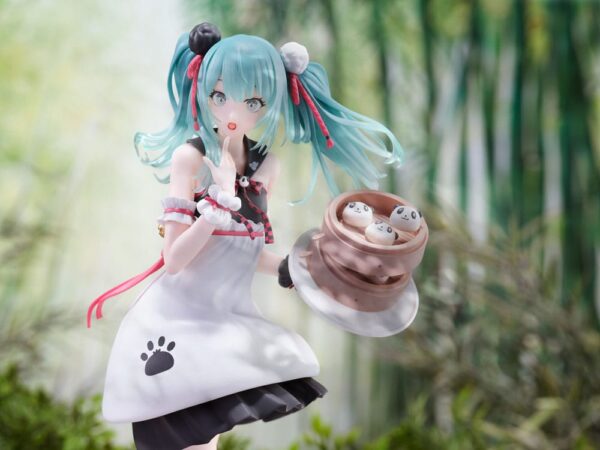 Hatsune Miku SPM PVC Szobor Miku Panda Bun 23 cm Hatsune Miku SPM PVC Szobor Miku Panda Bun 23 cm