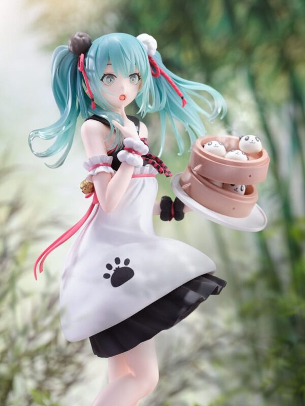 Hatsune Miku SPM PVC Szobor Miku Panda Bun 23 cm Hatsune Miku SPM PVC Szobor Miku Panda Bun 23 cm