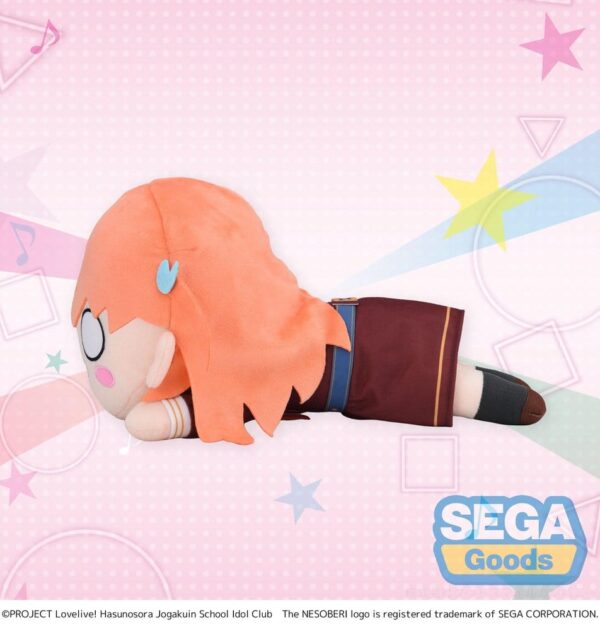 Love Live! Nesoberi (Lay-Down) Plüss Figura Hinoshita Kaho Winter Uniform (M) 16 cm