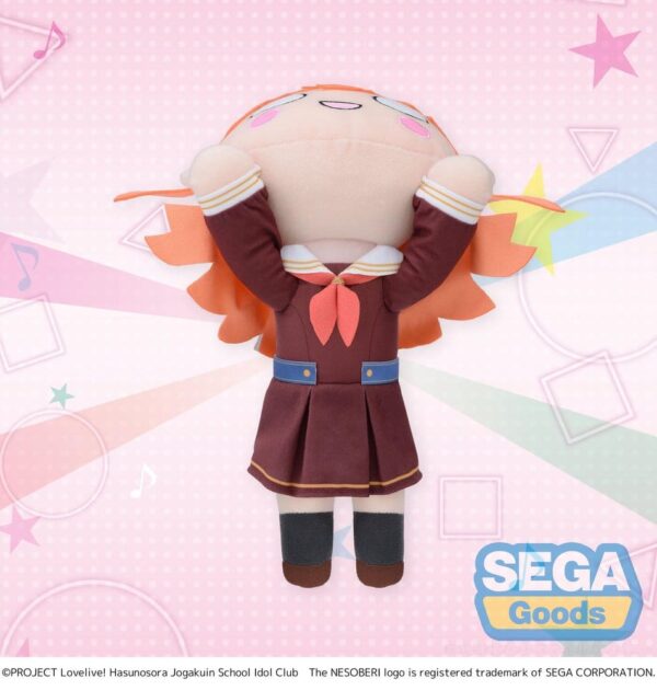 Love Live! Nesoberi (Lay-Down) Plüss Figura Hinoshita Kaho Winter Uniform (M) 16 cm