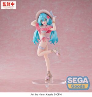 Character Vocal Series 01: Hatsune Miku Luminasta PVC Figura Conceptual Series Vol.1 Tropical Ver. 21 cm