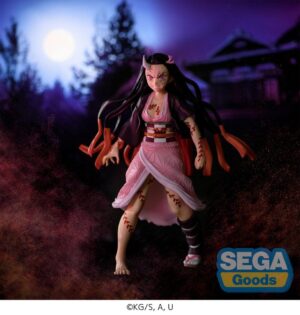 Demon Slayer: Kimetsu no Yaiba FIGURIZMa PVC Figura Nezuko Kamado Demon Form Advancing Ver. (Rerelease) 21 cm