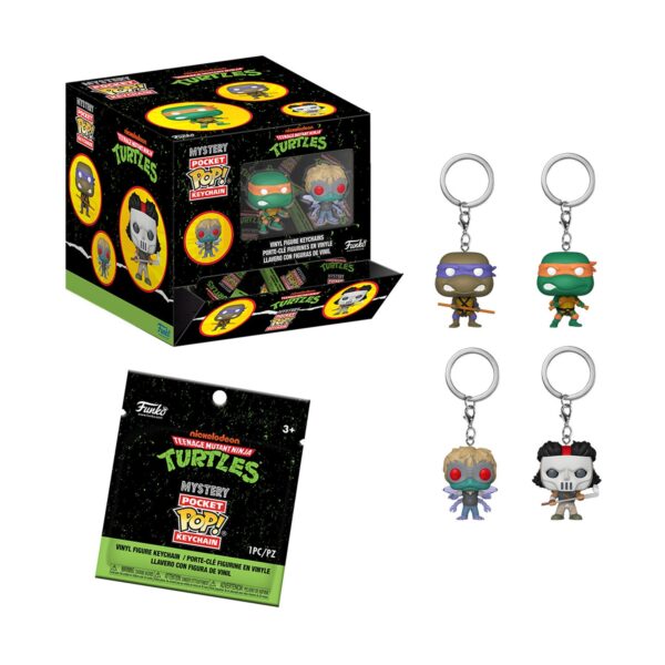 Funko Pocket POP! Teenage Mutant Ninja Turtles (Blind Bag/Random) Kulcstartós