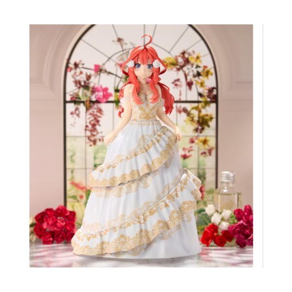 Banpresto: The Quintessential Quintuplets - Itsuki Nakano (ver.Exhibition) Szobor (23cm) (29872)