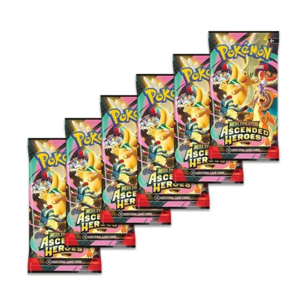 Pokemon Mega Evolution Ascended Heroes Booster Bundle
