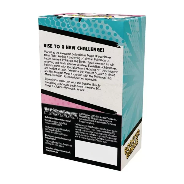 Pokemon Mega Evolution Ascended Heroes Booster Bundle