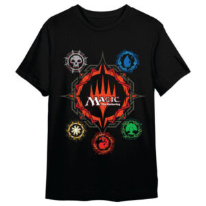Magic The Gathering Mana Symbol Póló XL Magic The Gathering Mana Symbol Póló XL