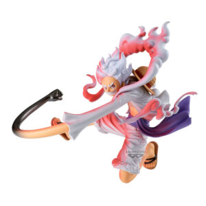 One Piece Monkey D. Luffy Gear 5 Battle Records Figura