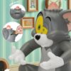 Tom and Jerry Vinyl Bank Small Series Tom-Cheese Trap! 25 cm
