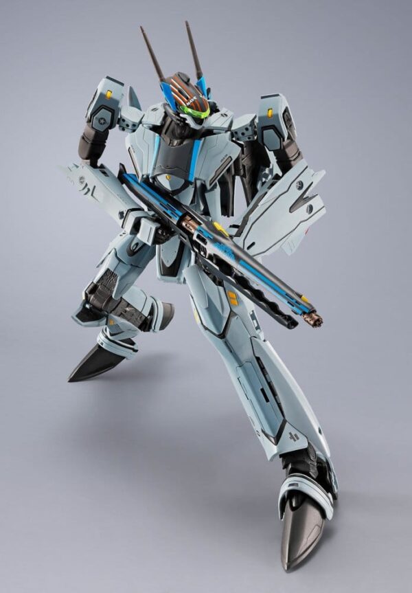 Macross DX Chogokin Akció Figura VF-25 Messiah Valkyrie Top Gun: Maverick Ver. 25 cm