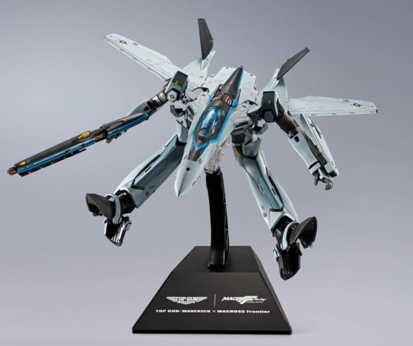 Macross DX Chogokin Akció Figura VF-25 Messiah Valkyrie Top Gun: Maverick Ver. 25 cm