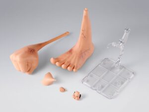 One Piece S.H. Figuarts Accessory Set Monkey D. Luffy -Marineford- "Gear Three" 17 cm