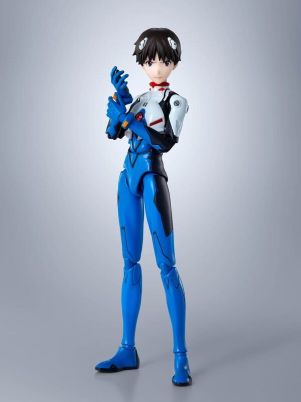 Evangelion S.H.Figuarts Akció Figura Shinji Ikari 14 cm