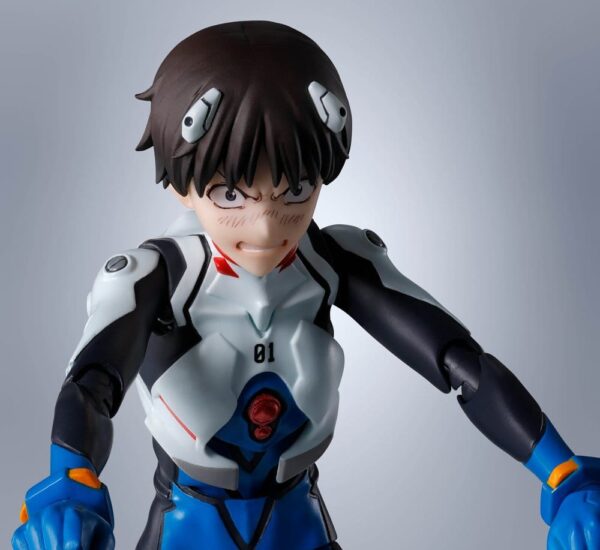 Evangelion S.H.Figuarts Akció Figura Shinji Ikari 14 cm