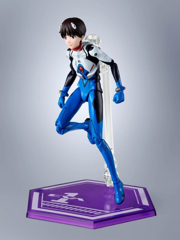 Evangelion S.H.Figuarts Akció Figura Shinji Ikari 14 cm