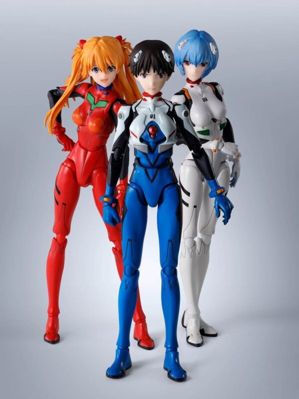 Evangelion S.H.Figuarts Akció Figura Shinji Ikari 14 cm