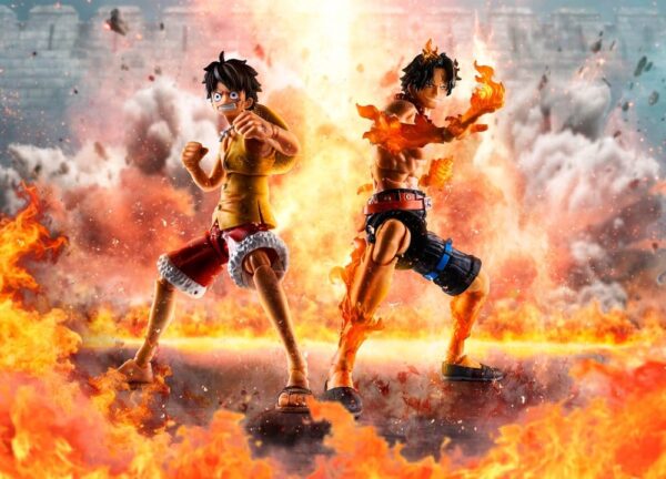 One Piece S.H. Figuarts Akció Figura Portgas D. Ace -Marineford- 16 cm