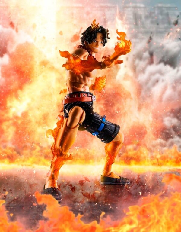 One Piece S.H. Figuarts Akció Figura Portgas D. Ace -Marineford- 16 cm